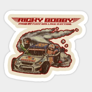 Ricky Bobby Retro Vintage Sticker